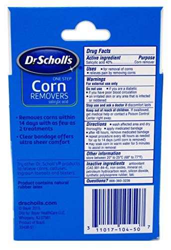 Buy now Dr. Scholls Corn Remover One Step Maximum Strength ,6 Count (Pack of 2) at indiglob india