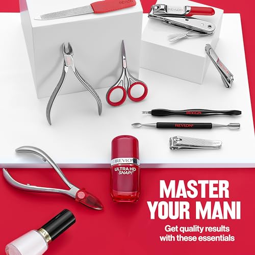 Buy now Revlon Cuticle Scissors, Ultra-Fine Stainless Steel Curved Blade for Neat Cuticles and Hangnail Trimming, Tool for Safe Cuticle Nail Care, 1 count at indiglob india