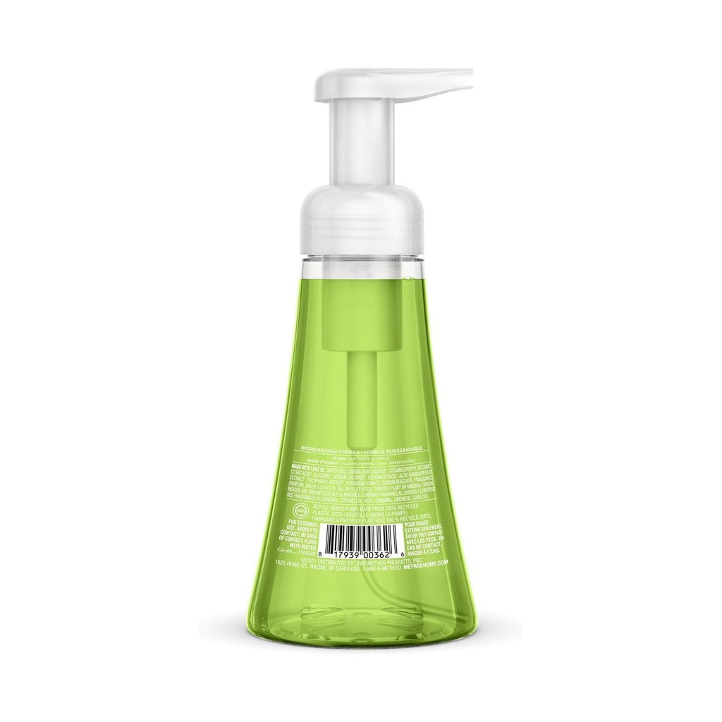 Method Foaming Hand Soap, Green Tea + Aloe, 10 Ounce (Pack of 3)