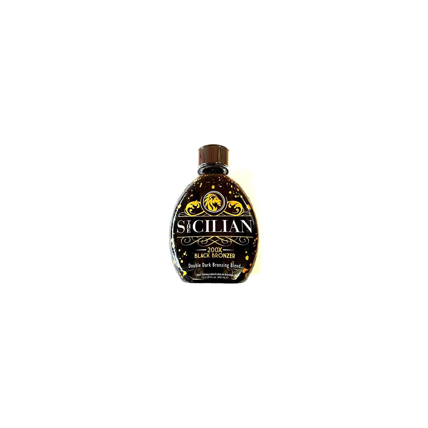 Buy now The Sicilian 200X Dark Black Bronzer Tanning Lotion - BEST for Glowing Skin - Gradual Bronzing & Sunless Self Tanner Lotion - Luxurious Sunless Body Tanning Lotion Nourishes Skin at indiglob india