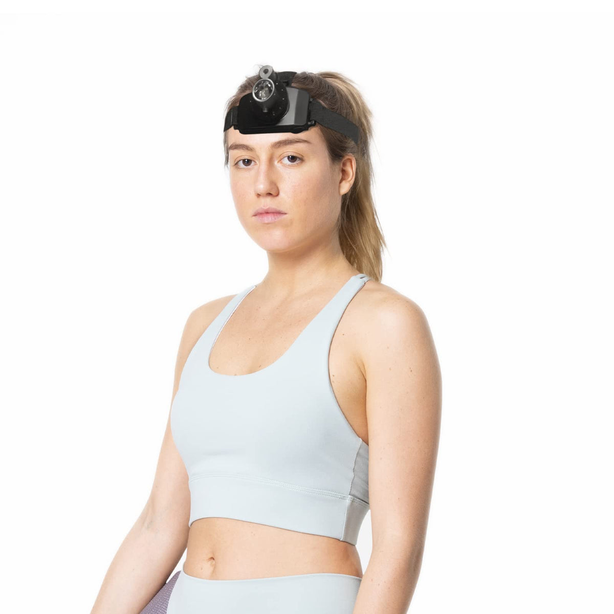 Rechargeable LED Laser Headlamp for Sensorimotor Control & Physical Therapy