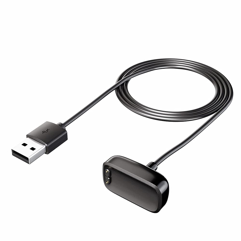 Buy now AWINNER Compatible with Fitbit Charge 6/Charge 5/Luxe Charger Cable,Replacement USB Charging Dock Stand for Fitbit Luxe Smart Watch Default at indiglob india