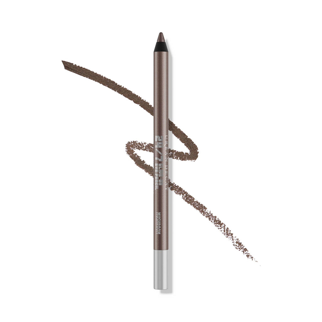 Buy now Urban Decay 24/7 Glide-On Waterproof Eyeliner Pencil - Smudge-Proof, Long-Lasting, Transfer-Proof, Up to 16HR Wear, Smooth No-Tug Formula, Hydrating Color Liner With Vitamin E & Jojoba Oil - 0.04 oz Mushroom (earth brown shimmer) at indiglob india