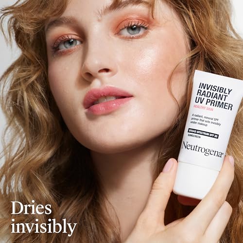 Buy now Neutrogena Healthy Skin Invisibly Radiant UV Face Primer with SPF 30, Mineral Sunscreen Makeup Primer, Broad Spectrum SPF 30, Suitable for All Skin Types, 1 fl. oz at indiglob india