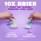 Poise Daily Microliners, Incontinence Panty Liners, 1 Drop, Long, 152 ct