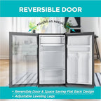 Buy now BLACK+DECKER 3.2 Cu. Ft. Compact Refrigerator, ENERGY STAR Certified Small Refrigerator, Single Door Mini Fridge with Chiller Compartment, Personal Fridge for Home or Dorm Room, BCRK32B, Black at indiglob india
