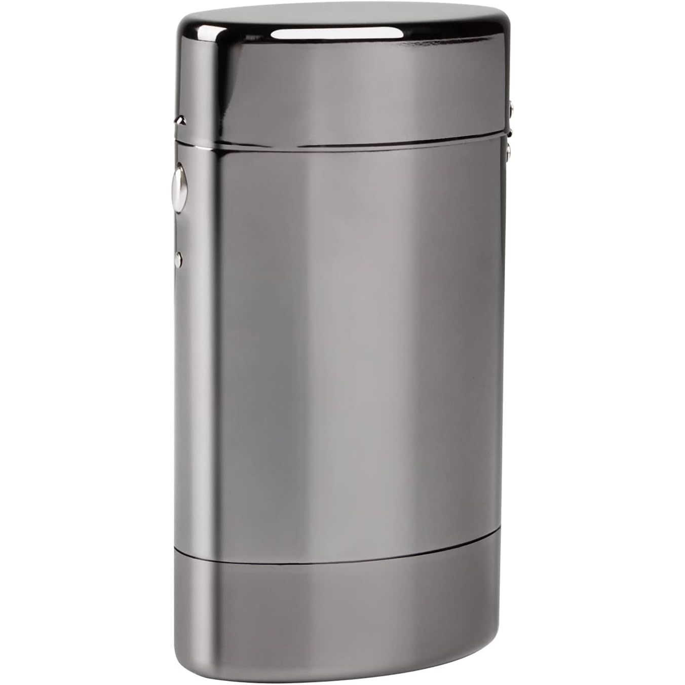 Buy now Oval Metal Cigarette case for 100's Can Hold a Small Lighter Suitable for 20 100's Cigarette case Coin case Pill case (Bronze) Gun Black at indiglob india