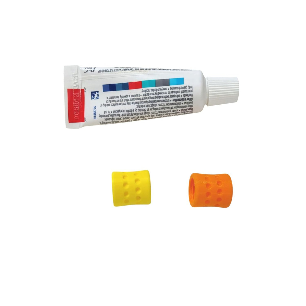 Toothpaste Refill Adapters 2PCs – Fits Crest & Colgate for Travel Packing