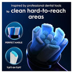 Buy now Oral-B iO Ultimate Cleaning Electric Toothbrush Heads, 8 Pieces, Ultimate Tooth Cleaning, Toothbrush Attachment for Oral-B Toothbrushes, Letterbox Enabled Packaging, Black at indiglob india