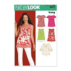 Buy now Simplicity U06871A New Look Easy to Sew Misses' Pullover Tunic and Top Sewing Pattern Kit, Code 6871, Sizes 10-22 at indiglob india