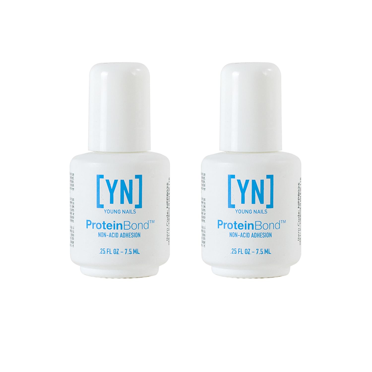 Young Nails Protein Bond - Non-Acidic Nail Primer, Enhanced Adhesion for Gel Polish & Acrylic, Nail Dehydrator, PH Bonder for Gel Nails, 0.25 oz