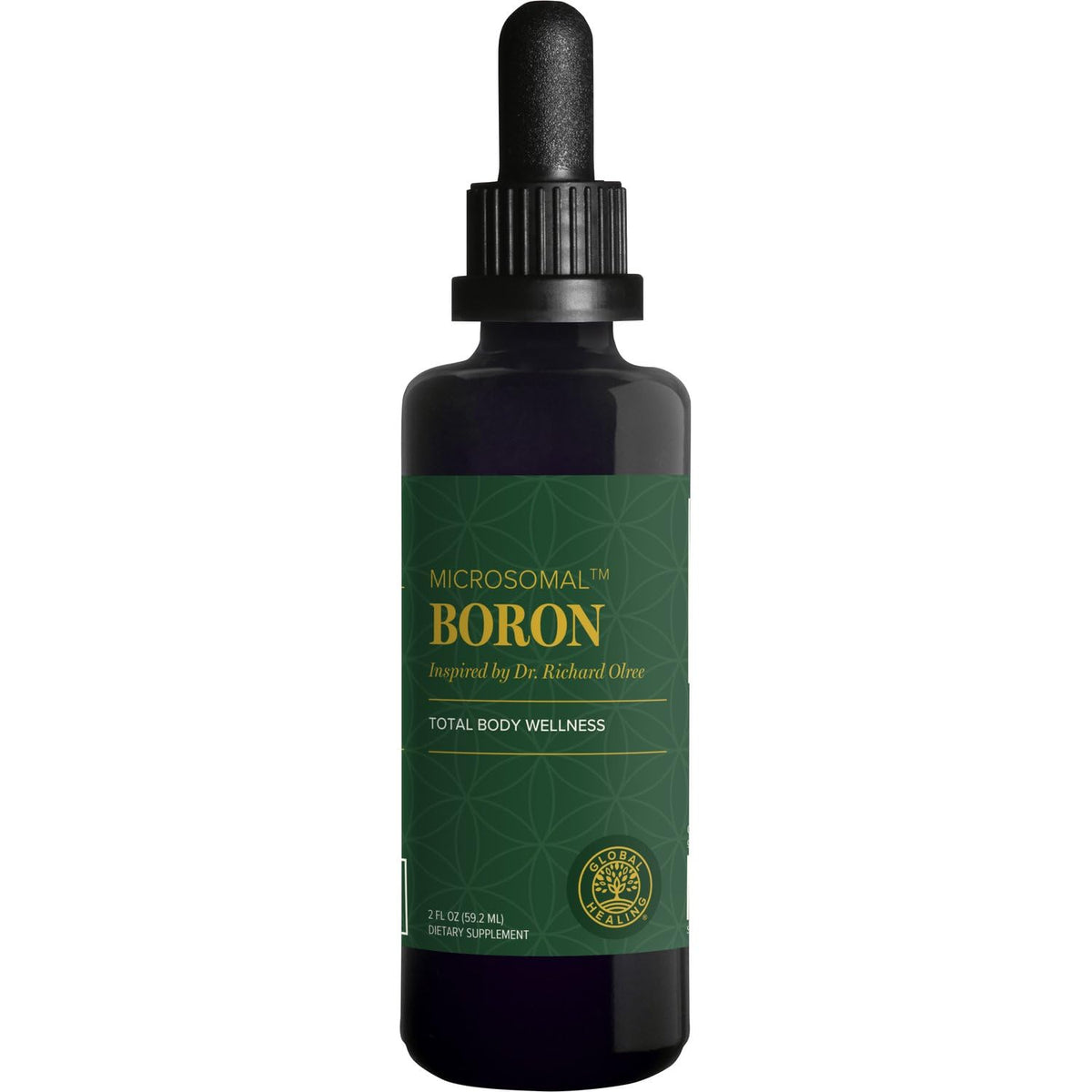 Global Healing Boron Supplement for Men and Women - 5 mg (2 Oz)