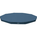 Buy now INTEX 28031E Pool Cover: For 12ft Round Metal Frame Pools – Includes Rope Tie – Drain Holes – 10in Overhang – Snug Fit 12 ft Pool Cover at indiglob india