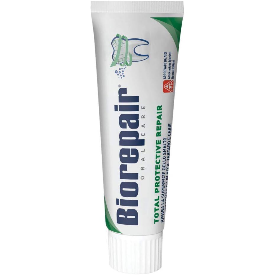 Buy now Biorepair:"Total Protective Repair" Toothpaste with microRepair * 2.5 Fluid Ounce (75ml) Tube * [ Italian Import ] at indiglob india