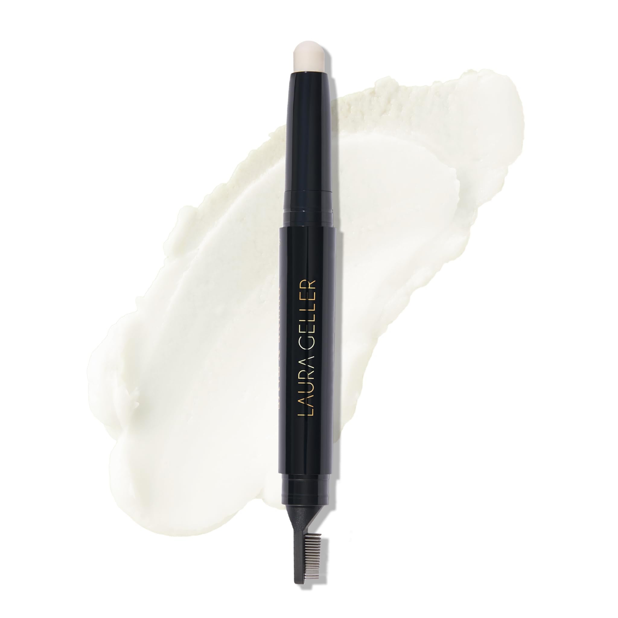 LAURA GELLER NEW YORK Define-n-Tame Brow Lifting Stick - Laminated Full Brows - Wax - Medium Brown