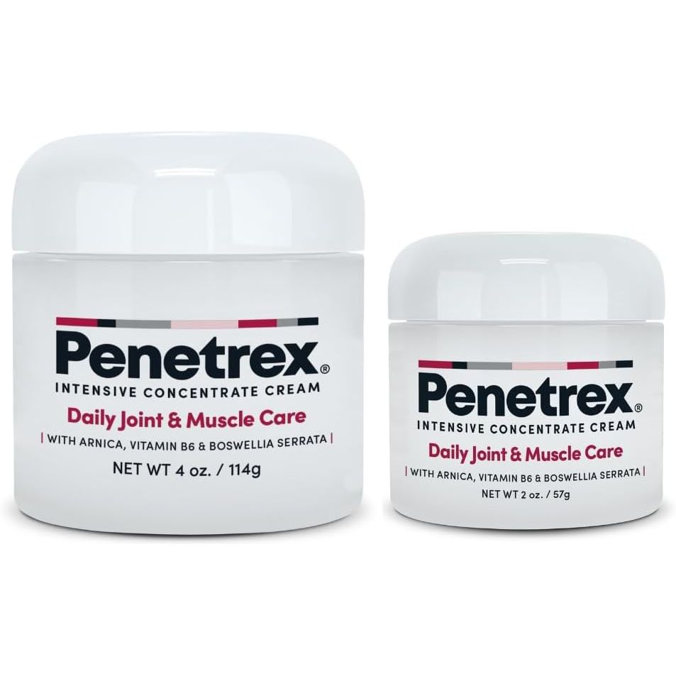 Buy now Penetrex Joint & Muscle Therapy - Soothing Muscle Rub for Back, Neck, Hands, Feet - Premium Whole Body Rub with Arnica, Vitamin B6 MSM & Boswellia - Non-Greasy 2oz Cream 2Oz, 4Oz (Pack of 1) at indiglob india