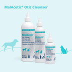 Malacetic Otic Cleanser for Dogs and Cats, 8 fl oz