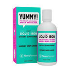 NovaFerrum Tasty Liquid Iron Supplement for Infants, Toddlers and Kids | Chocolate flavored pediatric drops,15mg per 1mL dose, gluten free and sugar-free, 120 servings for ages 4 and under