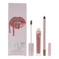 Buy now Matte Lip Kit - 808 Kylie by Kylie Cosmetics for Women - 2 Pc 0.10oz Matte Liquid Lipstick, 0.03oz Lip Liner at indiglob india