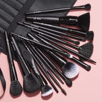 Buy now e.l.f. Ultimate Makeup Brush Set & Travel Roll, 17-Piece Brush Kit, Brushes For Eyeshadow, Foundation, Powder, Concealer & more, Vegan & Cruelty-Free at indiglob india