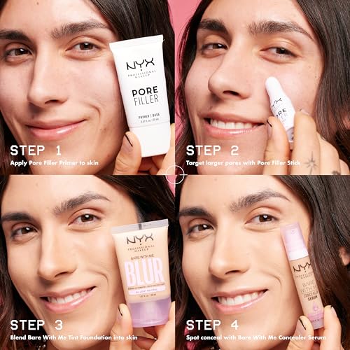 Buy now NYX PROFESSIONAL MAKEUP Pore Filler Targeted Primer Stick, Blurring Primer at indiglob india