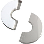 Buy now Wall Split Flange 2PCS Stainless Steel Round Escutcheon Plate Floor and Ceiling Plate Cover Split Flange for 28mm Dia Pipe 25 Type Silver at indiglob india