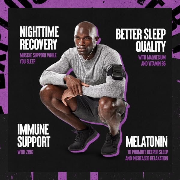 Buy now Animal PM - Sleep Aid for Adults Non-Habit Forming Relaxation Enhancer and Mood Support with Melatonin, L-Theanine, Zylaria, Zinc, Magnesium, Vitamin B6, GABA + AKG Anabolic Stack Supply, 30 Count at indiglob india