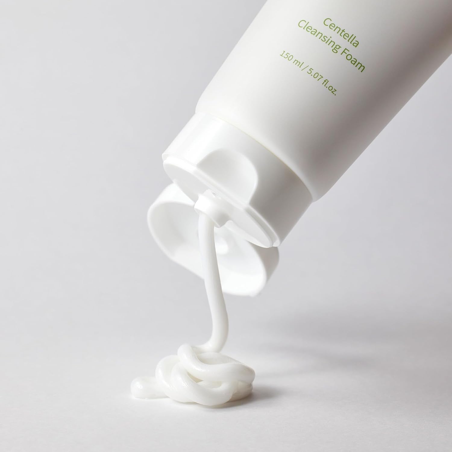 mixsoon Centella Cleansing Foam Face Wash with Cica, Low pH Cleansing and Soothing for Face, Hydrating Formula 150ml / 5.07 fl. oz. Korean Glass Skin Care