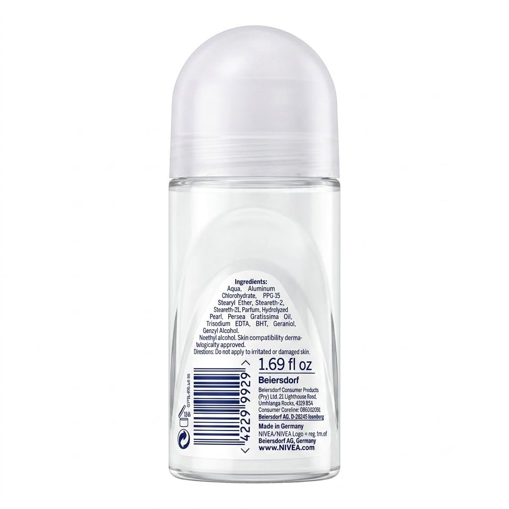 Nivea Pearl & Beauty Roll On Deodorant 50ml