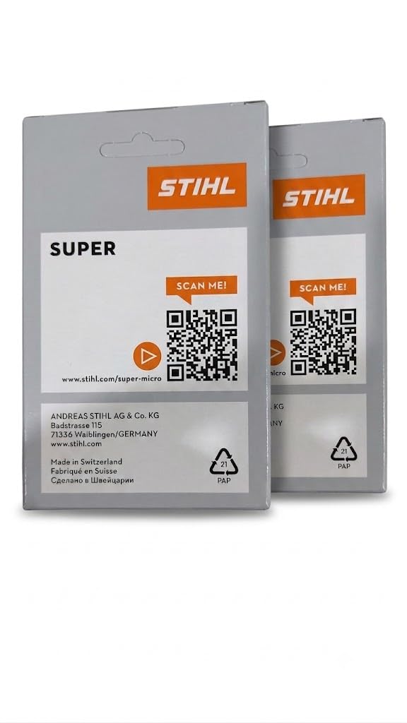 Stihl 33RS-84 2PK, 3/8" .050 Gauge, 84 Drive Links, 25", Rapid Super, Professional Saw Chain, 3623-002-0084