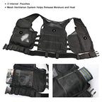 Buy now Marmot Tactical Vest Durable Mesh Vest with Detachable Belt & Holster for Subcompact/Compact/Standard Pistol at indiglob india