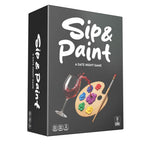 Do or Drink Sip and Paint Couples Painting Kit Game – Date Night Game with Conversation Cards, Romantic DIY Paint Kit for Two, Fun Relationship Activity, for Couples