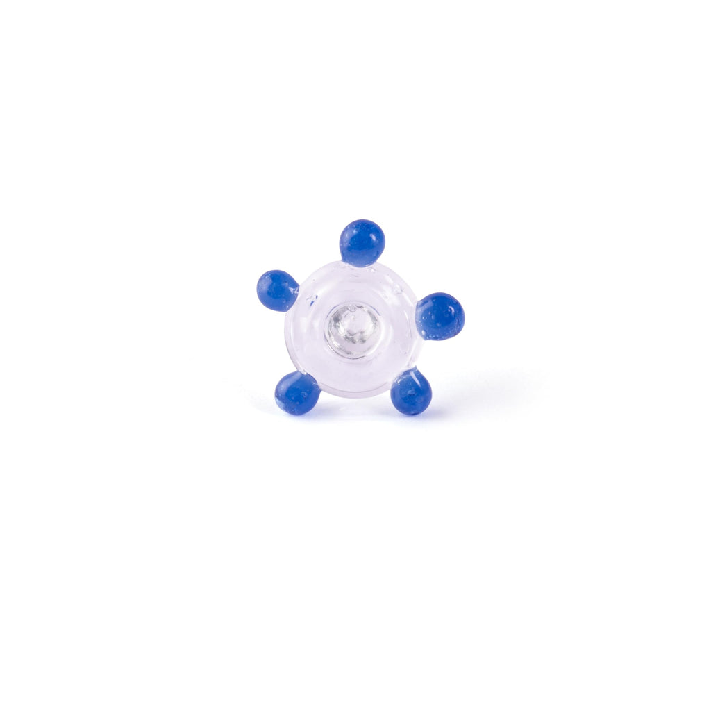 200 PCS Daisy Flower Glass Beads with Storage Jar| Thicker and Consistent Size Daisies | Premium Assorted and Vibrant Colour Daisies.