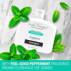 Buy now Neutrogena Scalp Therapy Anti-Dandruff Shampoo for Itchy Scalp, 2.5% salicylic acid with Peppermint Fragrance, 12 fl oz at indiglob india