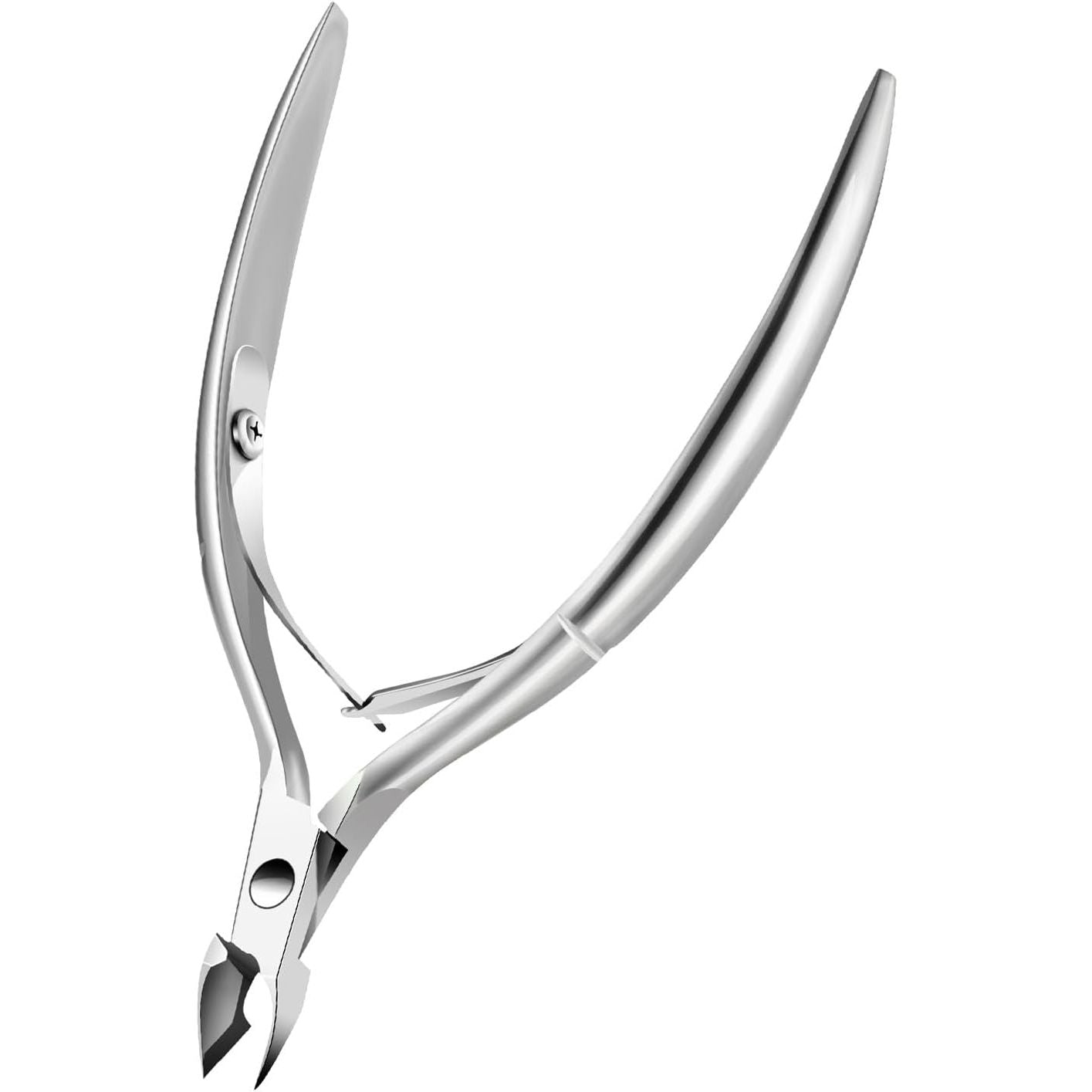 Buy now Cuticle Trimmer Cuticle Remover with Cuticle Pusher, XUNXMAS Professional Stainless Steel Durable Pedicure Manicure Tools Cutter Nipper Scissor Clipper for Fingernails and Toenails Dead Skin Black Silver Scissor at indiglob india