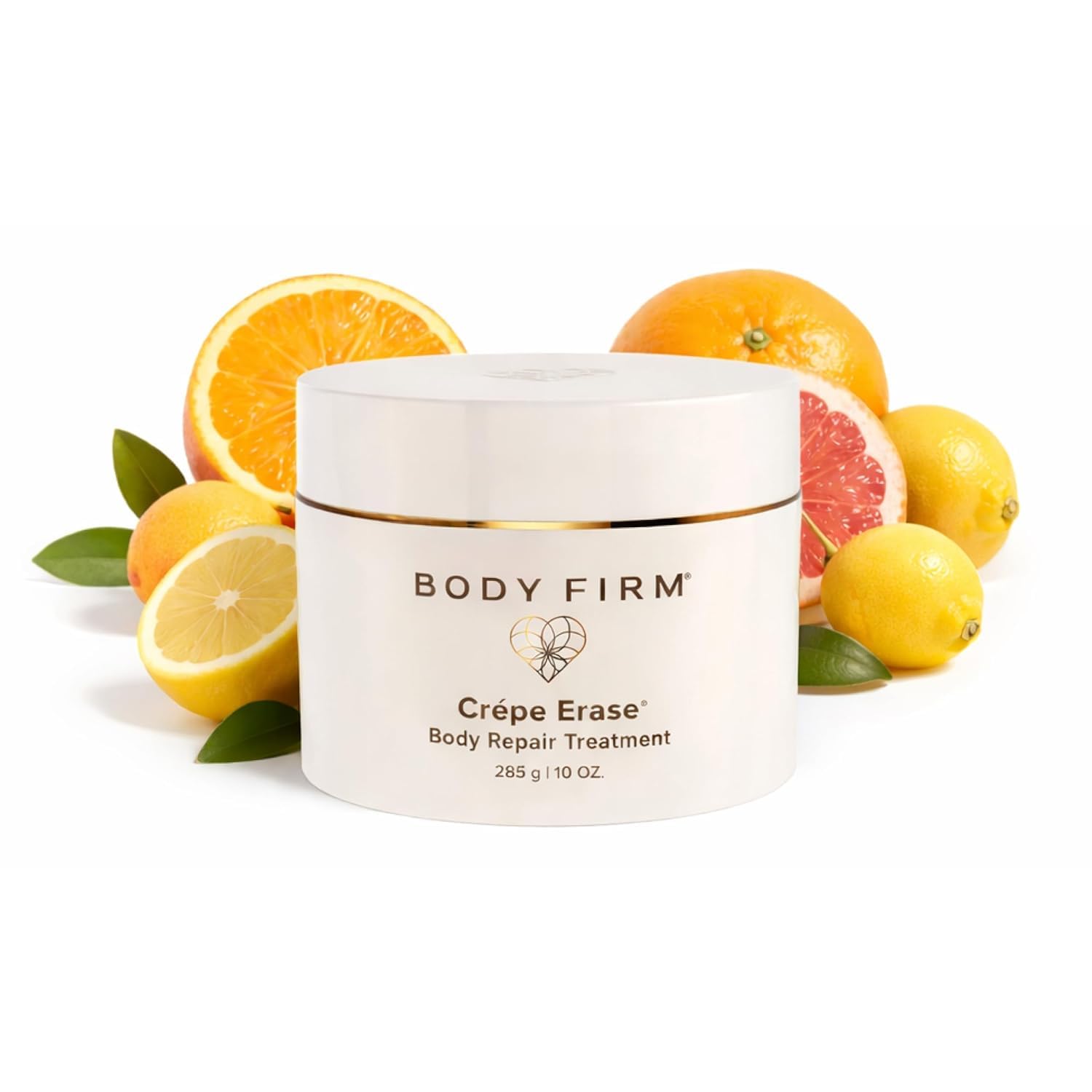 BODY FIRM Crepe Erase Body Repair Treatment, Anti-Aging Wrinkle Cream, Support Skins Natural Elastin & Collagen Production - 10oz