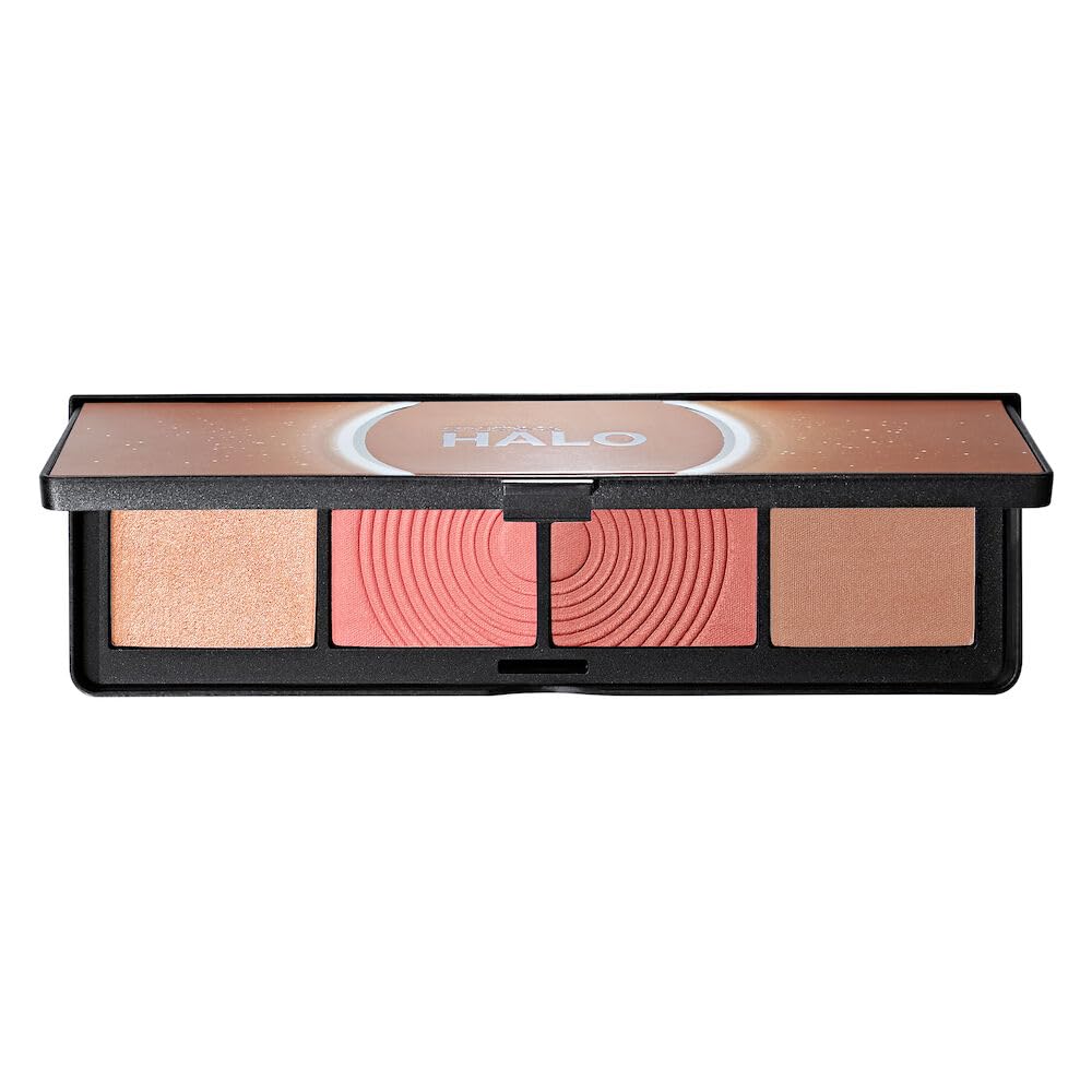 Buy now Smashbox Halo Sculpt + Glow Face Palette | Vitamin E, Long Lasting, Contour + Highlighter, 0.55 oz. 02 - Back To Cali at indiglob india