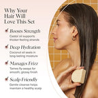 Buy now Kitsch Castor Oil Shampoo Bar & Coconut Oil Conditioner Bar â€“ Nourishing Shampoo and Conditioner Set for Dry, Damaged Hair â€“ Strengthening Hair Care, Hydrating & Deep-Moisturizing - 2pc set at indiglob india