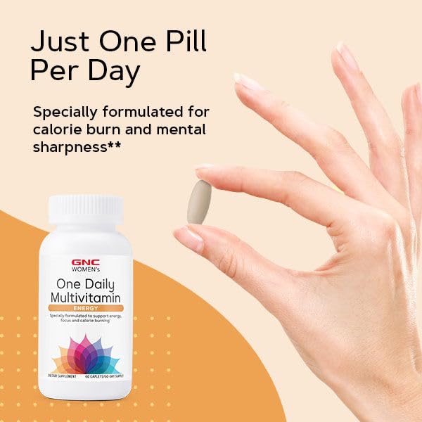 Buy now GNC Women's | Women's Multi Energy & Metabolism | 1 Daily at indiglob india
