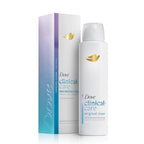 Dove Clinical + Care Antiperspirant Deodorant Spray, Original Clean, 3.8 oz | 96H Clinical Strength Sweat & Odor Protection, With Nourishing Serum, Original Clean with Fresh Scent