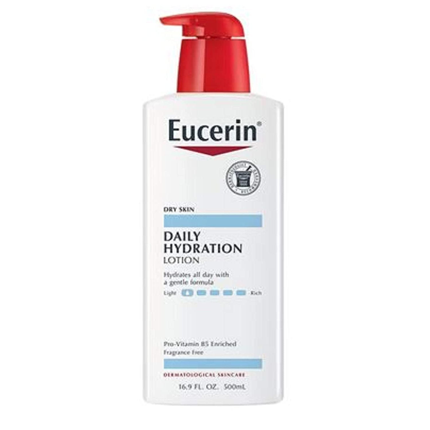 Buy now Eucerin Daily Hydration Lotion with SPF 15 - Broad Spectrum Body Lotion for Dry Skin - 16.9 fl. Oz. Pump Bottle (Pack of 3) 16.9 Fl Oz (Pack of 1) Unscented at indiglob india