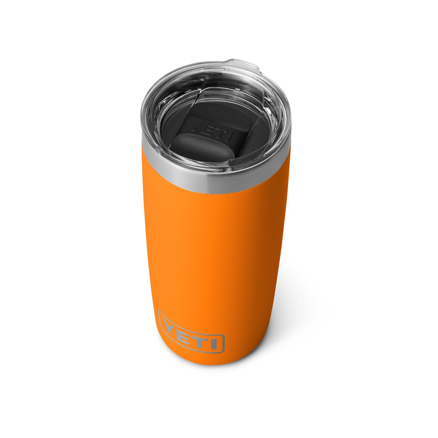 Buy now YETI Rambler 10 oz Tumbler, Stainless Steel, Vacuum Insulated with MagSlider Lid, Tropical Pink Orange at indiglob india