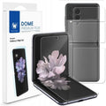Buy now WHITESTONE DOME GLASS [1SET 4PCS] for Samsung Galaxy Z Flip 3 Premium Film Screen Protector Anti-Shock,HD Clear,Self Healing EPU Film for Galaxy Z Flip 3 Default at indiglob india
