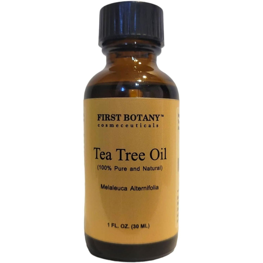 Buy now First Botany, 100% Pure Australian Tea Tree Essential Oil with high conc. of Terpinen - A Known Solution to Help in Fighting Acne, Toenail Issues, Dandruff. (1 fl oz) at indiglob india