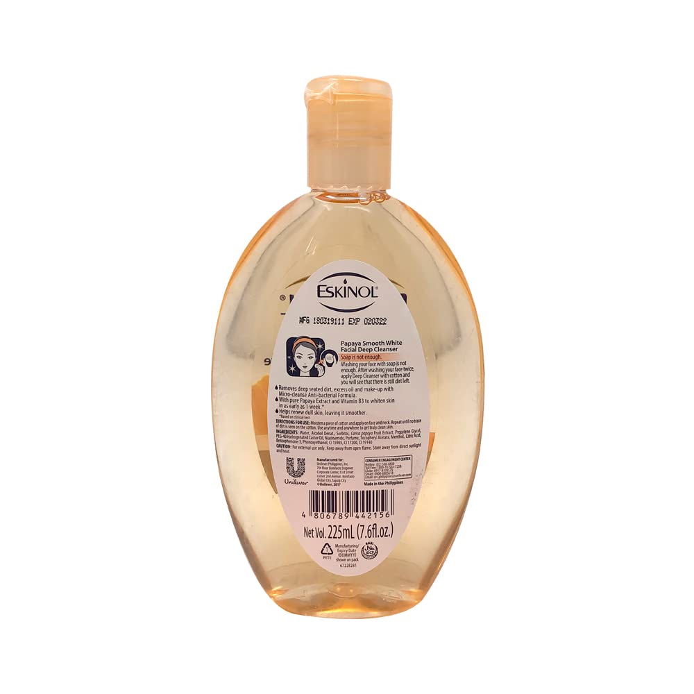 Buy now Eskinol Naturals Facial Cleanser Papaya 225mL at indiglob india