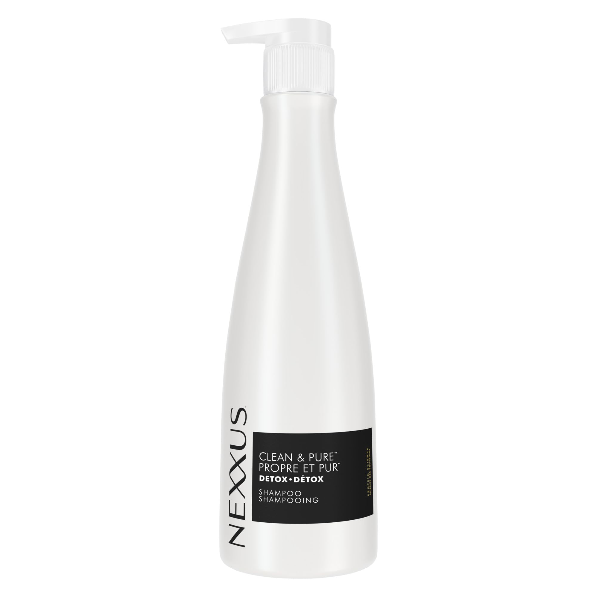 Nexxus Clean & Pure Detox Clarifying Shampoo 33.8 oz | Professional-level detox, For hair with buildup, For oily hair, Optimized PH to promote scalp health