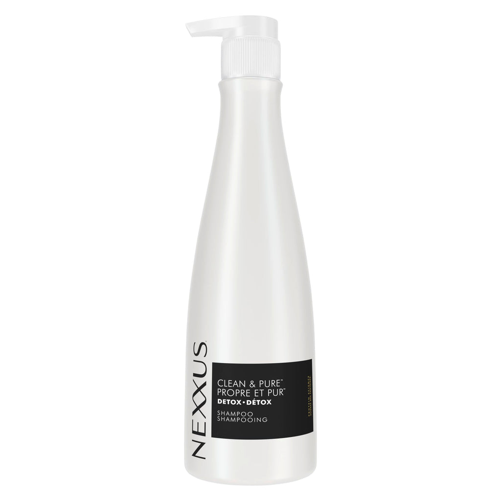 Nexxus Clean & Pure Detox Clarifying Shampoo 33.8 oz | Professional-level detox, For hair with buildup, For oily hair, Optimized PH to promote scalp health