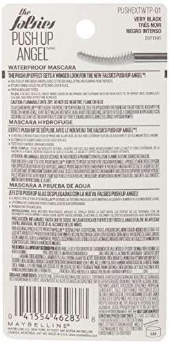 Buy now Maybelline The Falsies Push Up Angel Waterproof Mascara, Lengthening and Curling Make Up Formula, Very Black, 1 Count at indiglob india