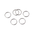 1/2 Inch Split Key Rings for Craft,Stainless Steel Dog Mini Rings-60 Pcs
