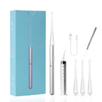 Easy Tonsil Stone Remover- Electronic Tonsil Stone Removal Kit with Aluminum Alloy Body, Built-in LED Light & Flexible Probe - Painless Tonsillolith Remover Tool for Bad Breath - Rechargeable